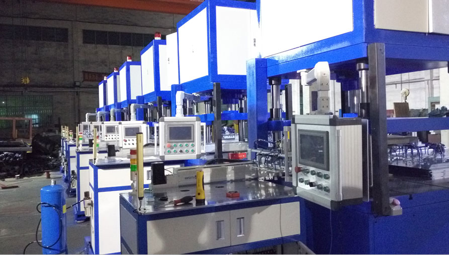 全自動(dòng)上下料液壓機(jī)生產(chǎn)線